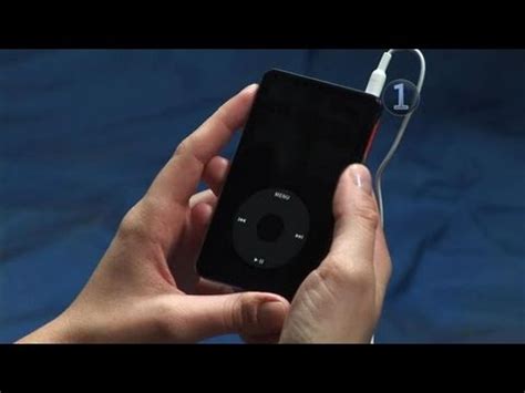 how to turn on a ipod|how to switch off ipod classic.